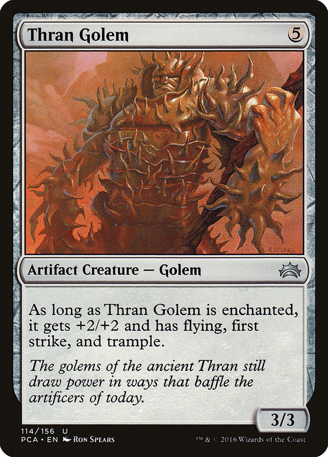 Thran Golem [Planechase Anthology] | Gamer Loot