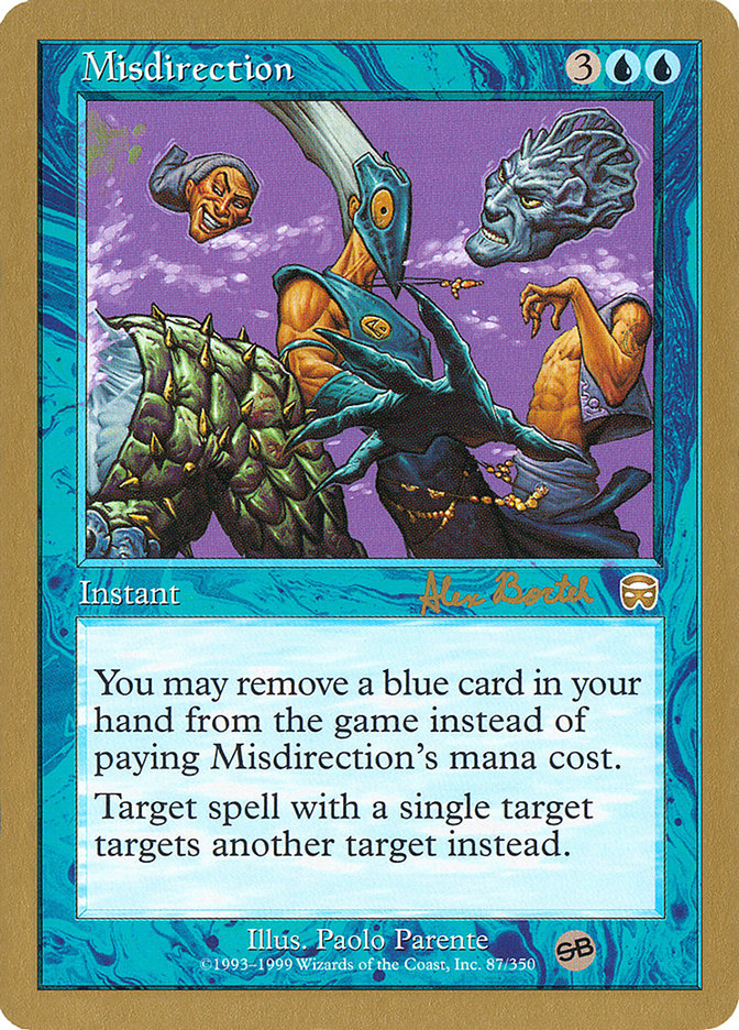 Misdirection (Alex Borteh) (SB) [World Championship Decks 2001] | Gamer Loot