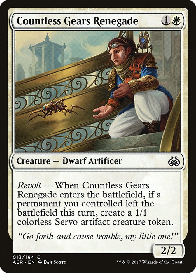 Countless Gears Renegade [Aether Revolt] | Gamer Loot