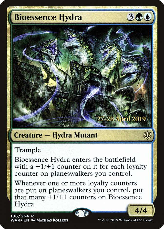 Bioessence Hydra  [War of the Spark Prerelease Promos] | Gamer Loot