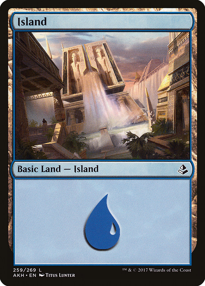 Island (259) [Amonkhet] | Gamer Loot