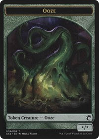 Ooze // Frog Lizard Token [Ravnica Allegiance: Guild Kits] | Gamer Loot