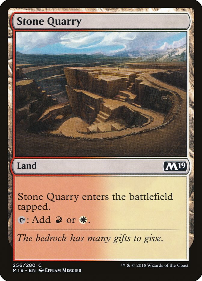 Stone Quarry [Core Set 2019] | Gamer Loot