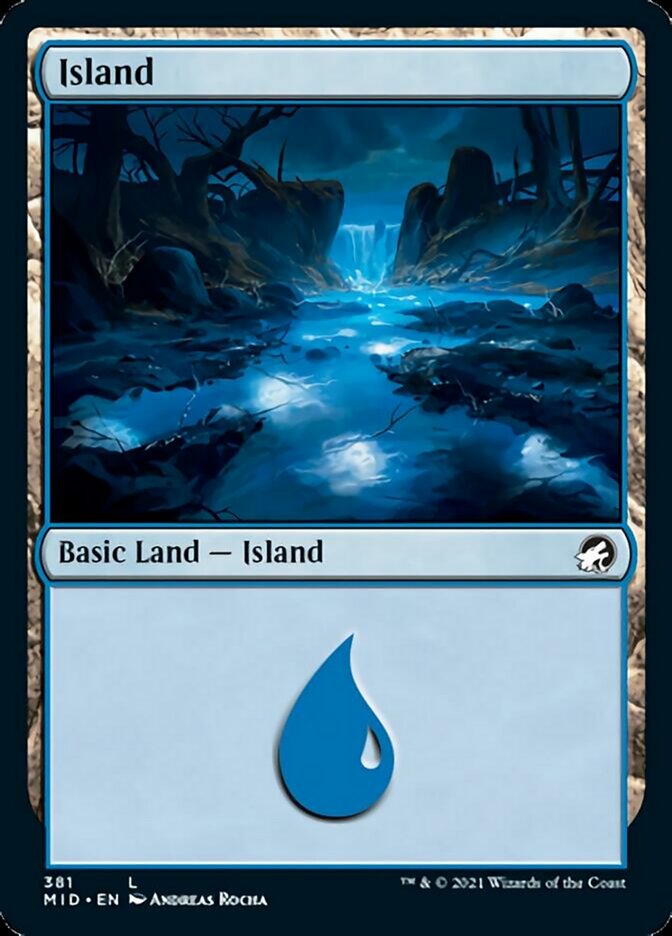 Island (381) [Innistrad: Midnight Hunt] | Gamer Loot