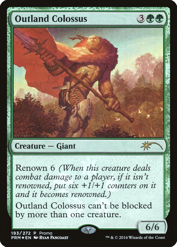 Outland Colossus [Resale Promos] | Gamer Loot