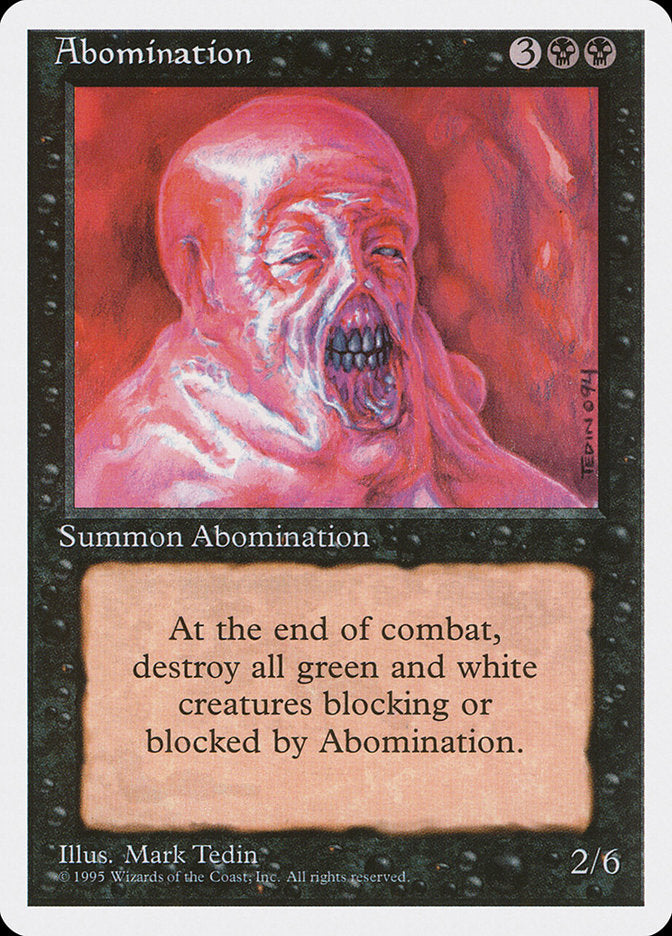 Abomination [Fourth Edition] | Gamer Loot