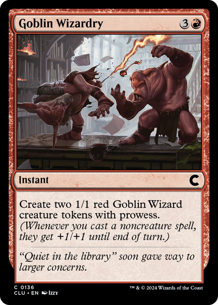Goblin Wizardry [Ravnica: Clue Edition] | Gamer Loot