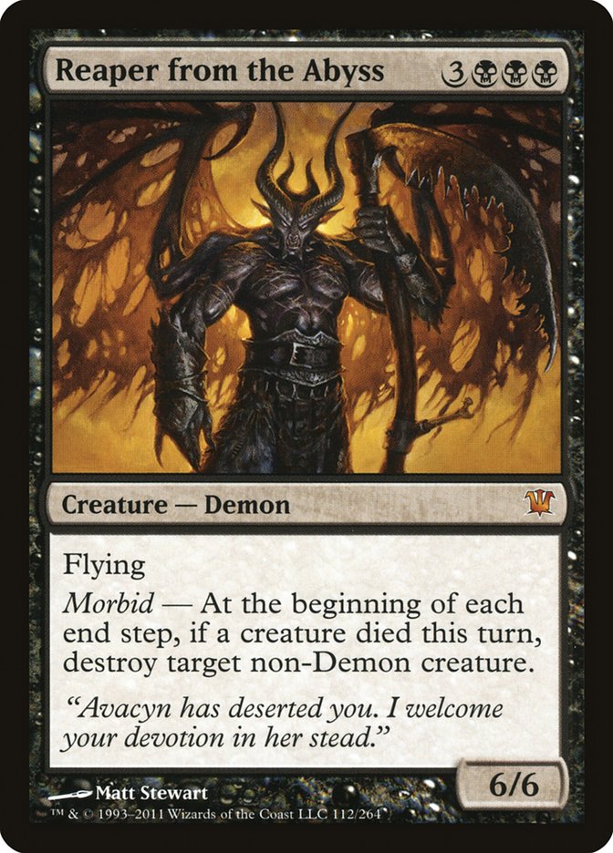 Reaper from the Abyss [Innistrad] | Gamer Loot