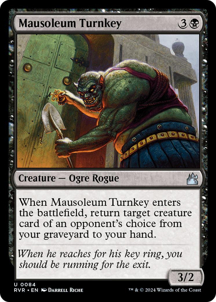 Mausoleum Turnkey [Ravnica Remastered] | Gamer Loot