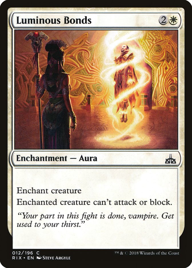 Luminous Bonds [Rivals of Ixalan] | Gamer Loot
