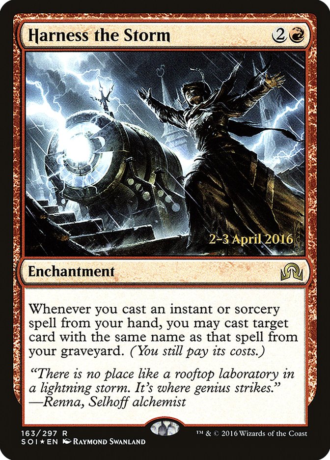 Harness the Storm [Shadows over Innistrad Prerelease Promos] | Gamer Loot