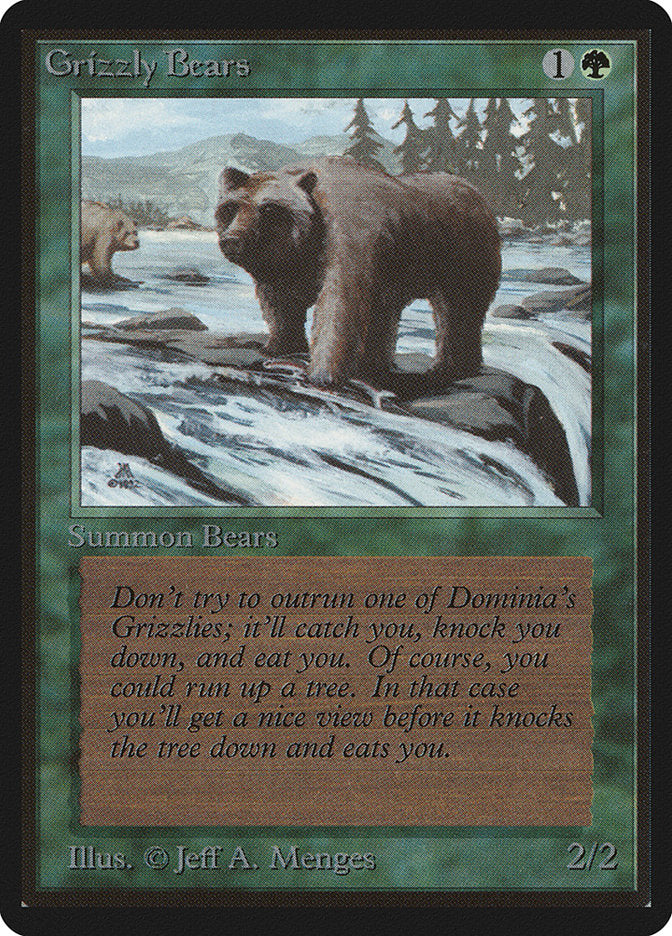 Grizzly Bears [Limited Edition Beta] | Gamer Loot