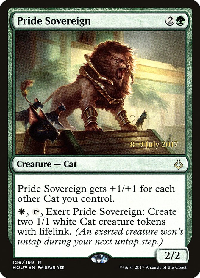 Pride Sovereign  [Hour of Devastation Prerelease Promos] | Gamer Loot