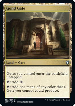 Gond Gate [Commander Legends: Battle for Baldur's Gate] | Gamer Loot