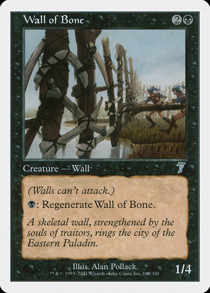 Wall of Bone [Seventh Edition] | Gamer Loot