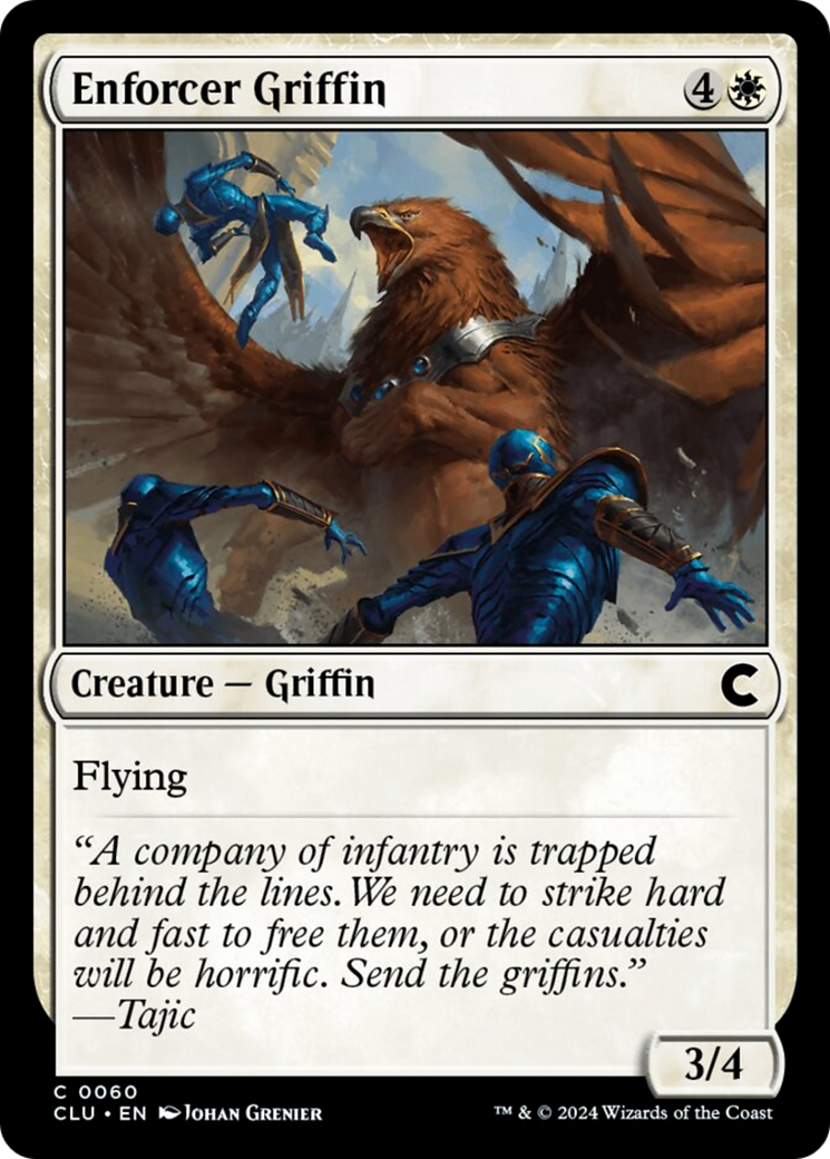 Enforcer Griffin [Ravnica: Clue Edition] | Gamer Loot