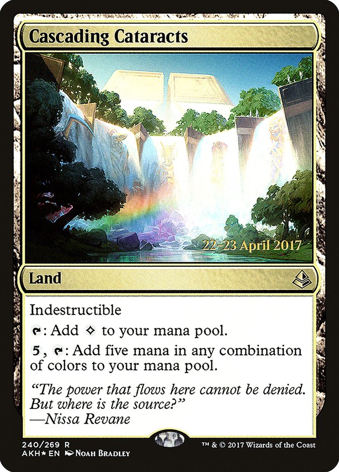 Cascading Cataracts  [Amonkhet Prerelease Promos] | Gamer Loot