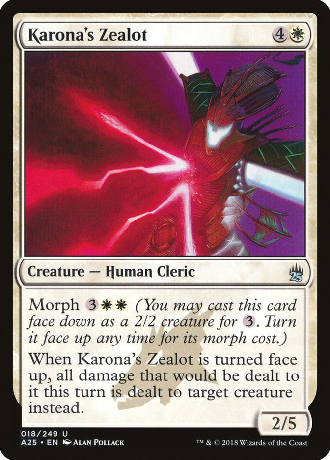 Karona's Zealot [Masters 25] | Gamer Loot