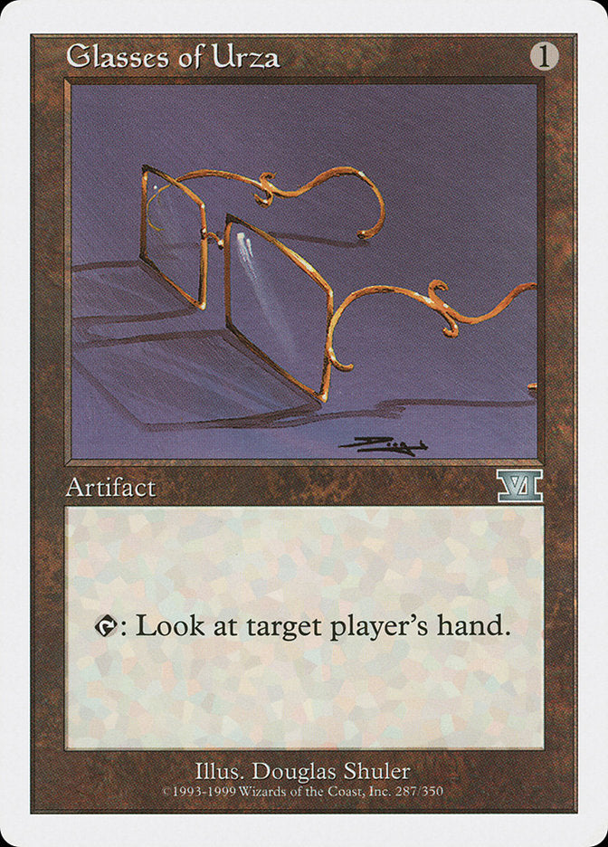 Glasses of Urza [Classic Sixth Edition] | Gamer Loot