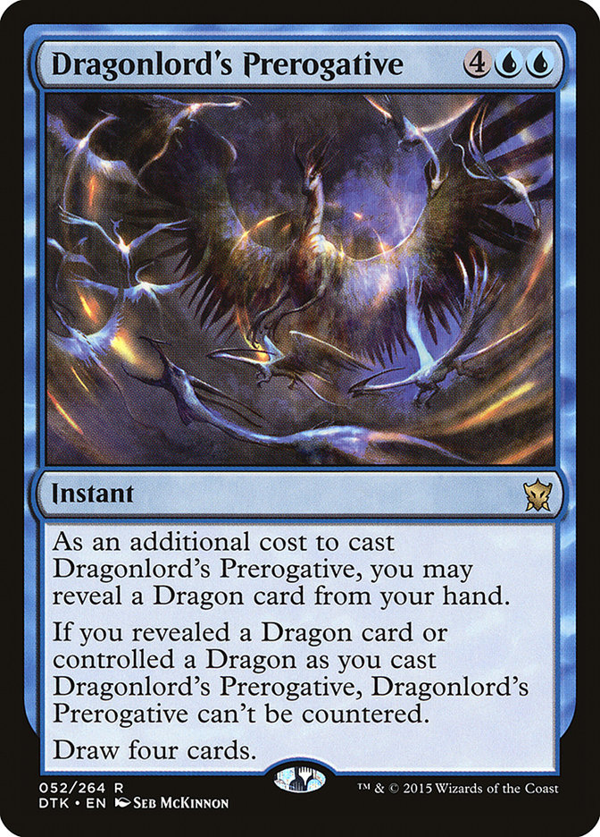 Dragonlord's Prerogative [Dragons of Tarkir] | Gamer Loot