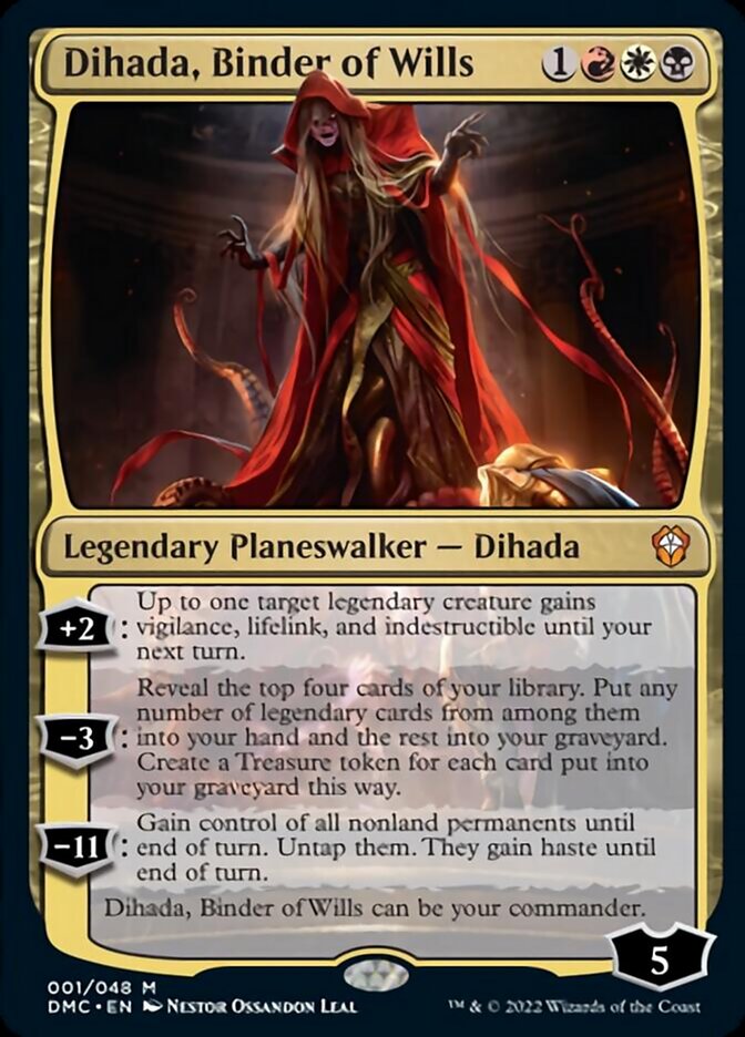 Dihada, Binder of Wills [Dominaria United Commander] | Gamer Loot