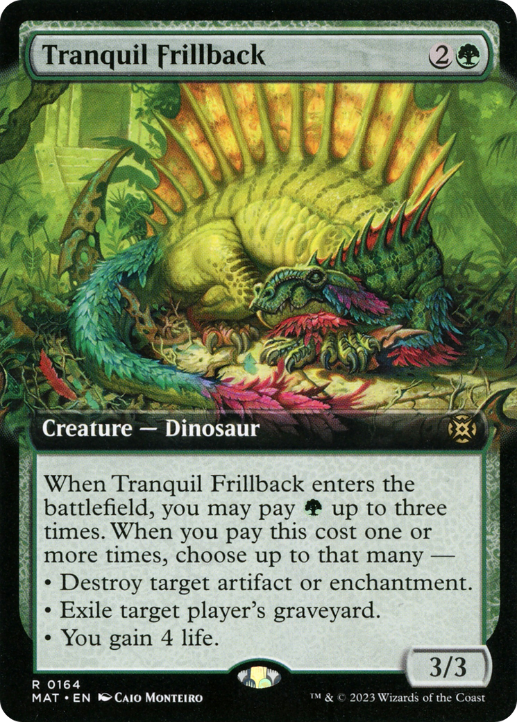 Tranquil Frillback (Extended Art) [March of the Machine: The Aftermath] | Gamer Loot