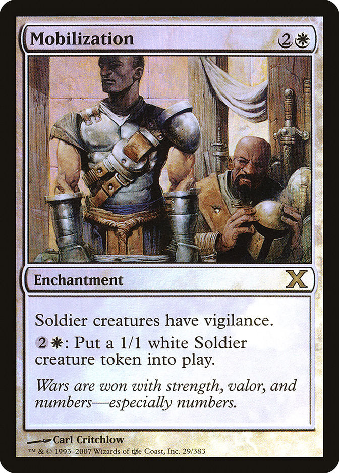 Mobilization (Premium Foil) [Tenth Edition] | Gamer Loot