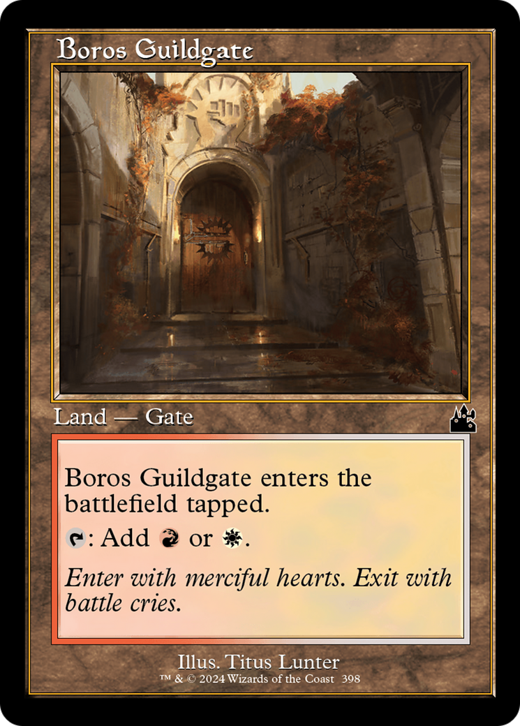 Boros Guildgate (Retro Frame) [Ravnica Remastered] | Gamer Loot