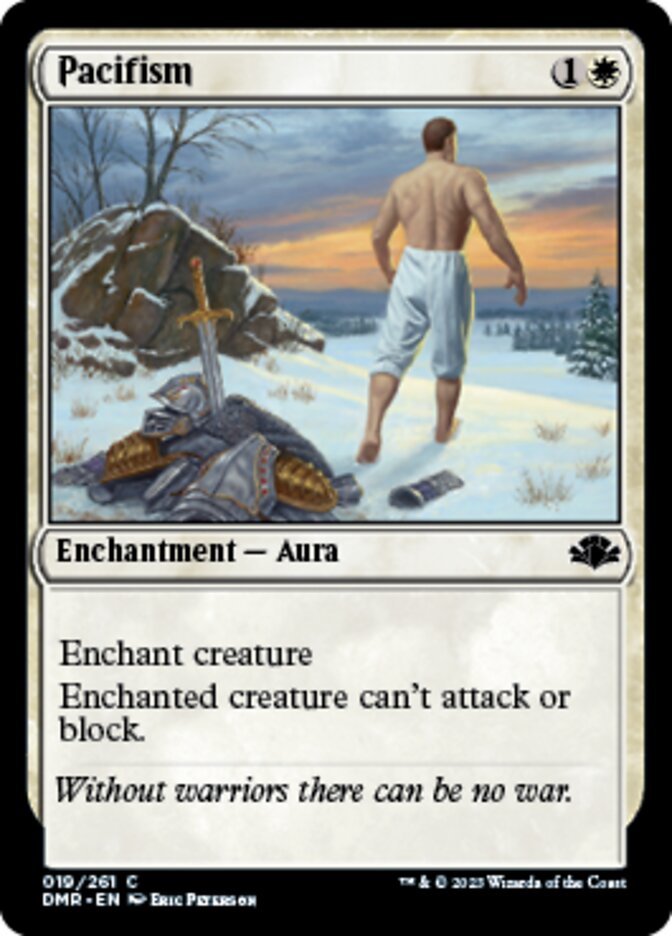 Pacifism [Dominaria Remastered] | Gamer Loot