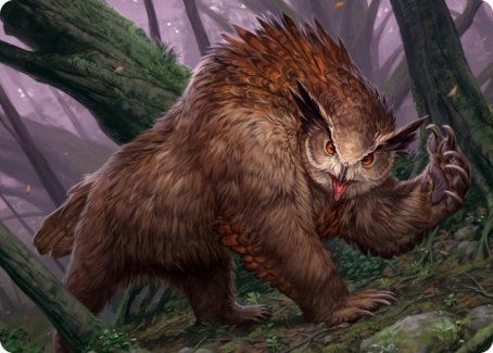 Owlbear Art Card [Dungeons & Dragons: Adventures in the Forgotten Realms Art Series] | Gamer Loot