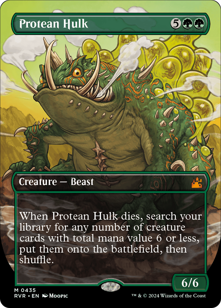 Protean Hulk (Anime Borderless) [Ravnica Remastered] | Gamer Loot