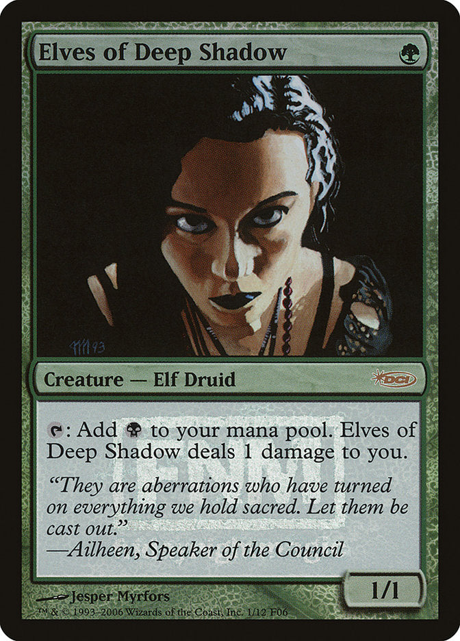Elves of Deep Shadow [Friday Night Magic 2006] | Gamer Loot