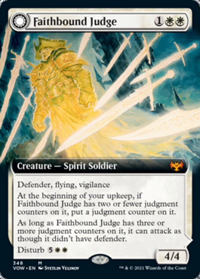 Faithbound Judge // Sinner's Judgment (Extended) [Innistrad: Crimson Vow] | Gamer Loot