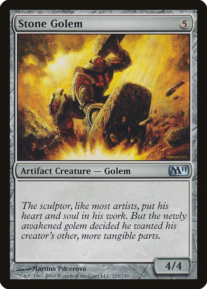 Stone Golem [Magic 2011] | Gamer Loot