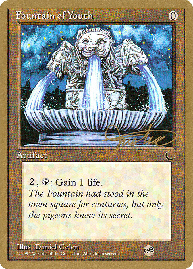 Fountain of Youth (Mark Justice) (SB) [Pro Tour Collector Set] | Gamer Loot