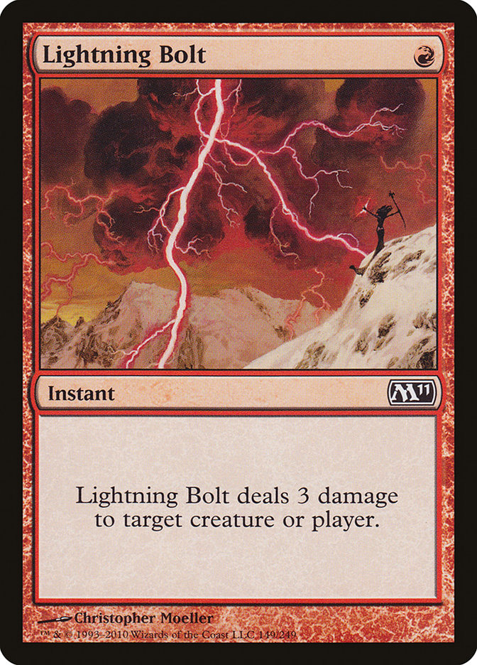 Lightning Bolt [Magic 2011] | Gamer Loot