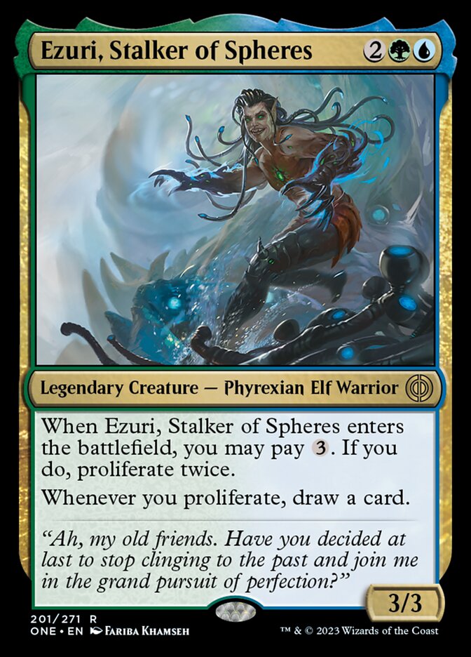 Ezuri, Stalker of Spheres [Phyrexia: All Will Be One] | Gamer Loot