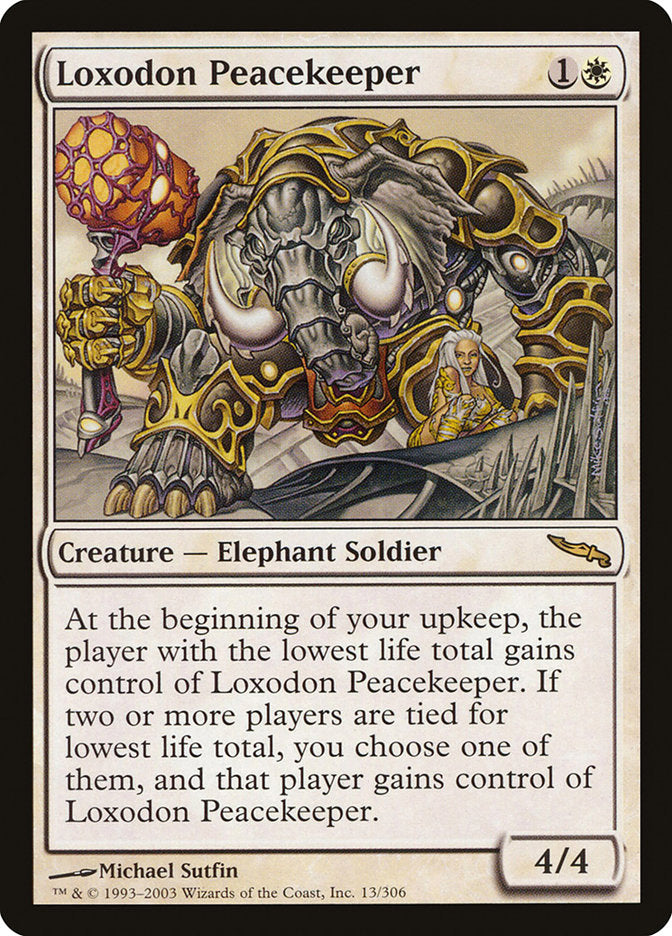 Loxodon Peacekeeper [Mirrodin] | Gamer Loot