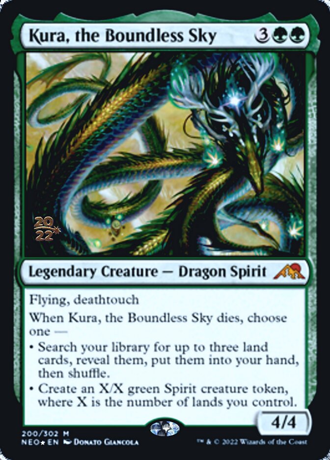 Kura, the Boundless Sky [Kamigawa: Neon Dynasty Prerelease Promos] | Gamer Loot