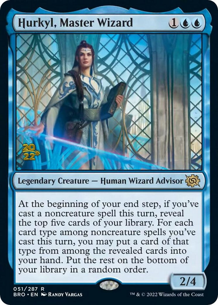 Hurkyl, Master Wizard [The Brothers' War: Prerelease Promos] | Gamer Loot