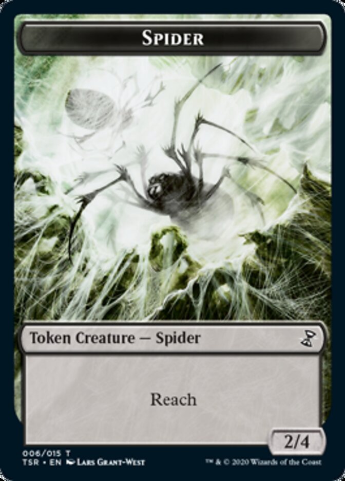 Spider Token [Time Spiral Remastered Tokens] | Gamer Loot