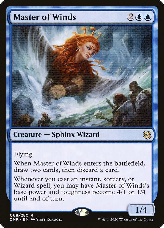 Master of Winds [Zendikar Rising] | Gamer Loot