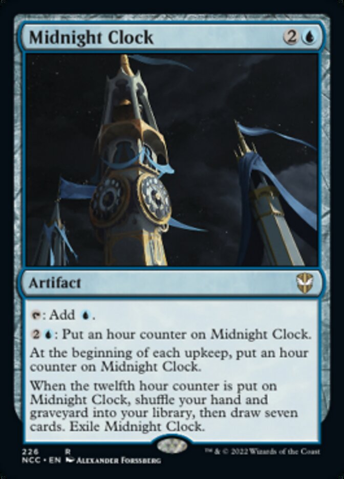 Midnight Clock [Streets of New Capenna Commander] | Gamer Loot