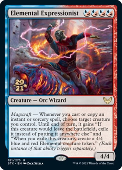 Elemental Expressionist [Strixhaven: School of Mages Prerelease Promos] | Gamer Loot