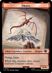 Food (09) // Smaug Double-Sided Token [The Lord of the Rings: Tales of Middle-Earth Tokens] | Gamer Loot