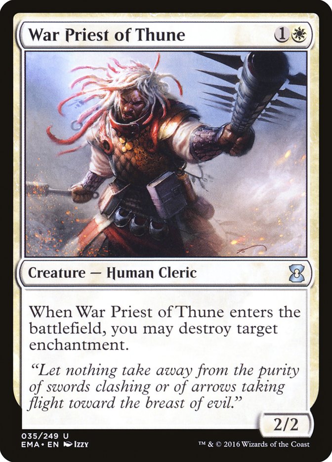 War Priest of Thune [Eternal Masters] | Gamer Loot