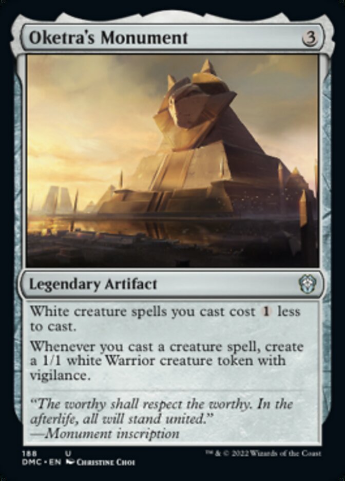 Oketra's Monument [Dominaria United Commander] | Gamer Loot