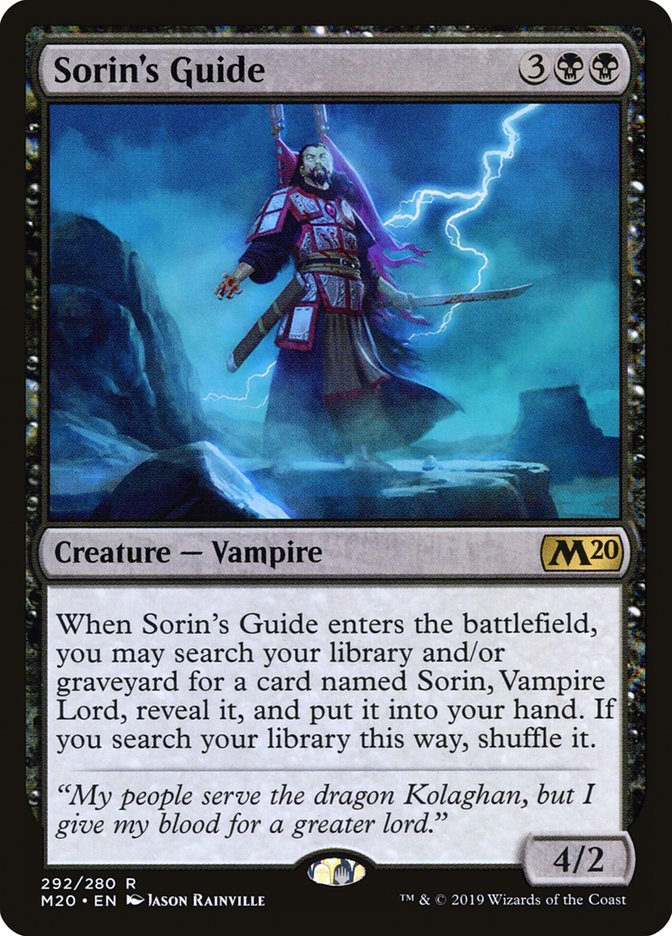 Sorin's Guide [Core Set 2020] | Gamer Loot