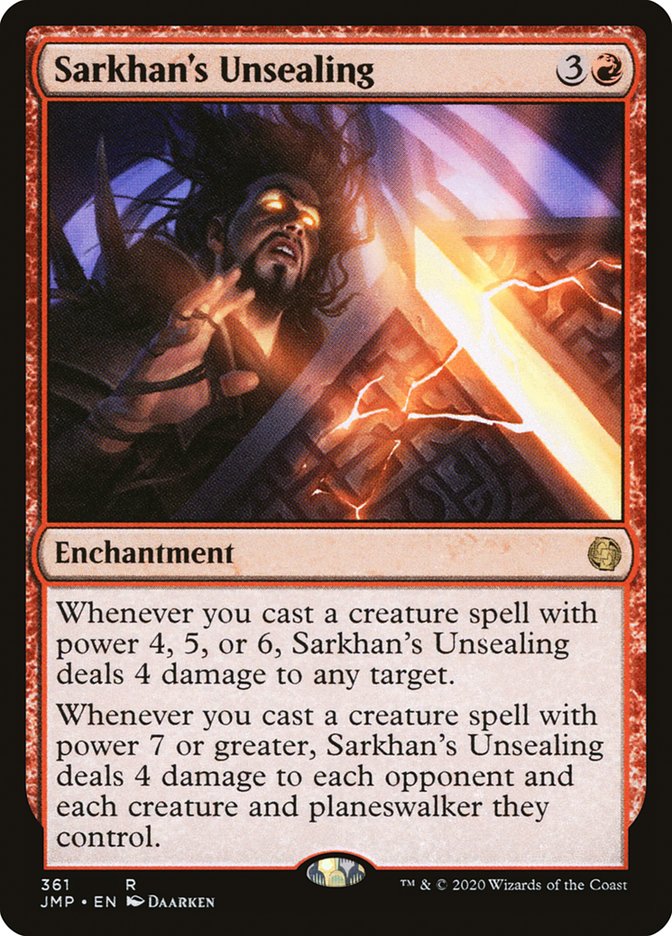Sarkhan's Unsealing [Jumpstart] | Gamer Loot