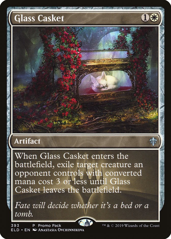 Glass Casket (Promo Pack) [Throne of Eldraine Promos] | Gamer Loot